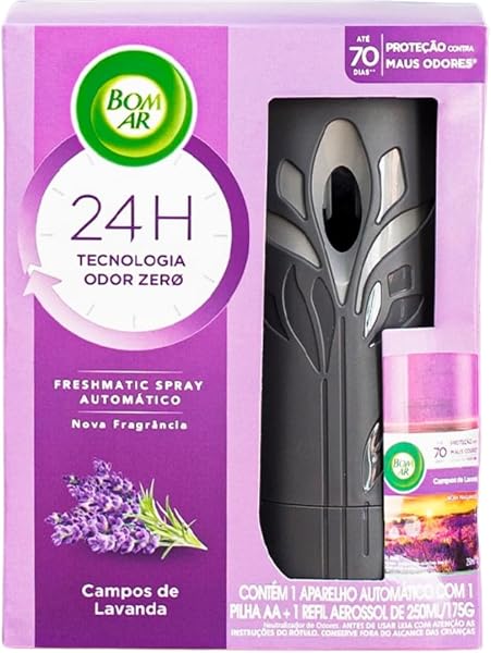 Aromatizador Bom Ar Automático Aerossol Freshmatic
