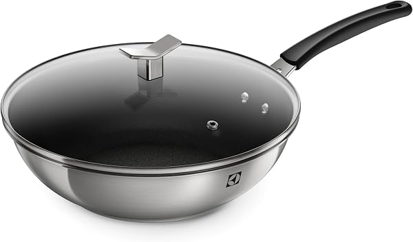 Frigideira Wok Aço Inox Antiaderente Electrolux