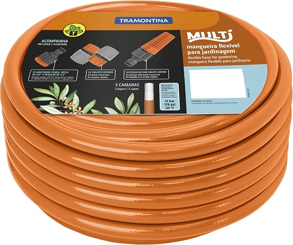 Mangueira Super Flex com Engates Rosqueados Tramontina