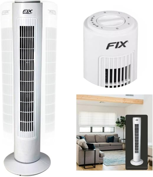 Ventilador Torre Silencioso Fix